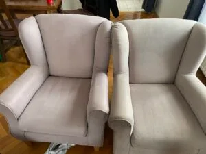 Dubinsko čišćenje fotelje